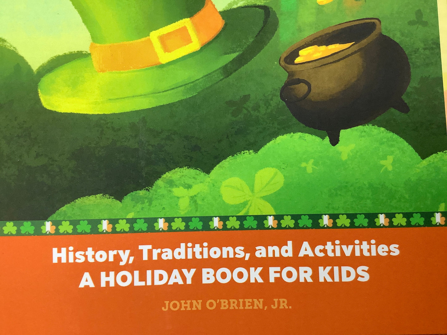 Celebrating St. Patrick’s day soft cover book