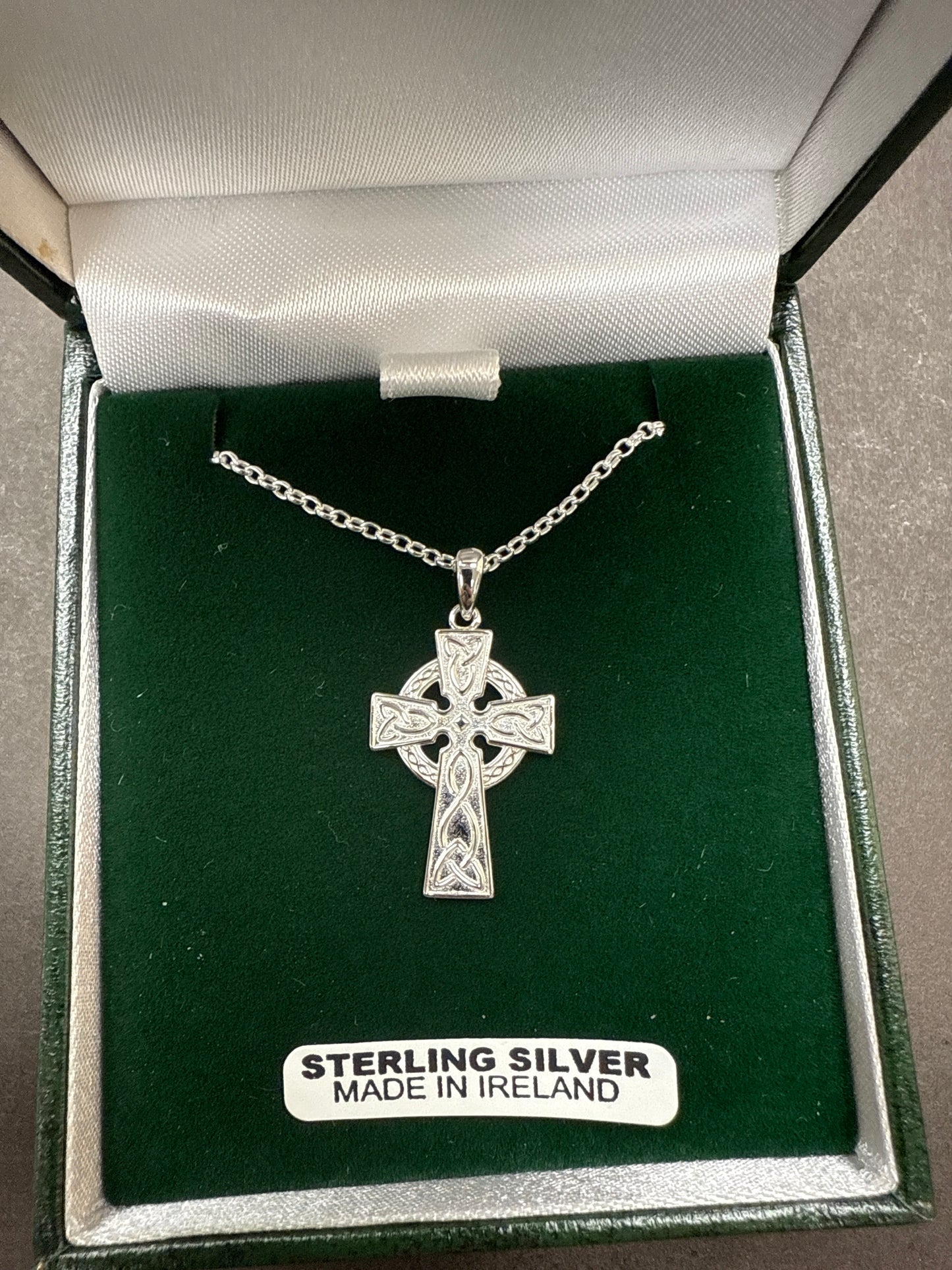 Sterling Silver Celtic Cross C201