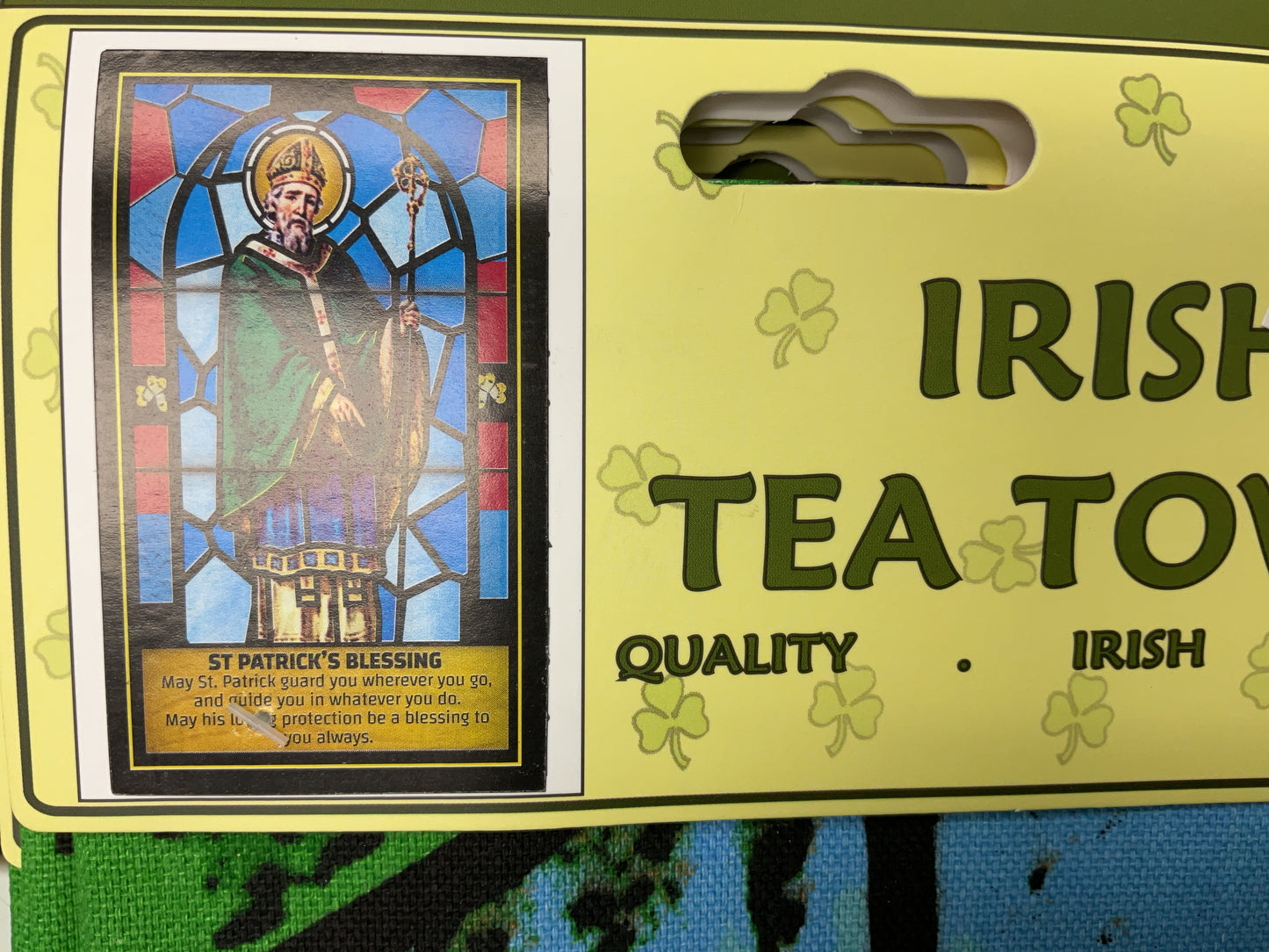 Cotton Tea Towel St Patrick Blessing