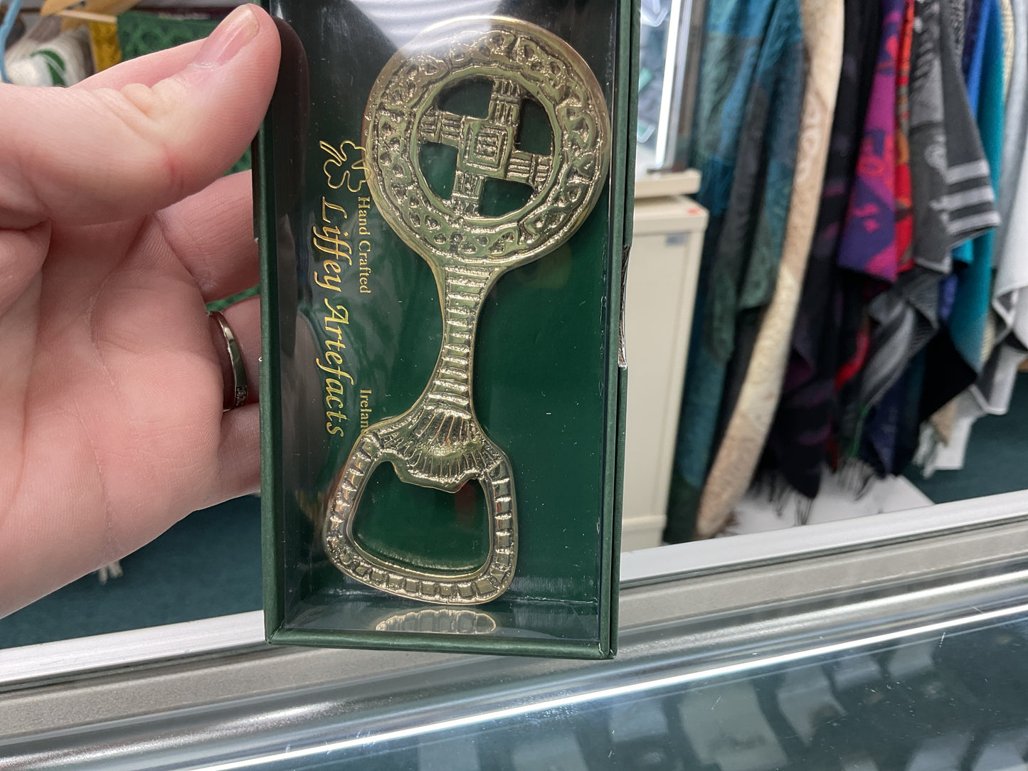 Brass bottle opener