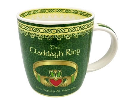 Claddagh Spiral Mug