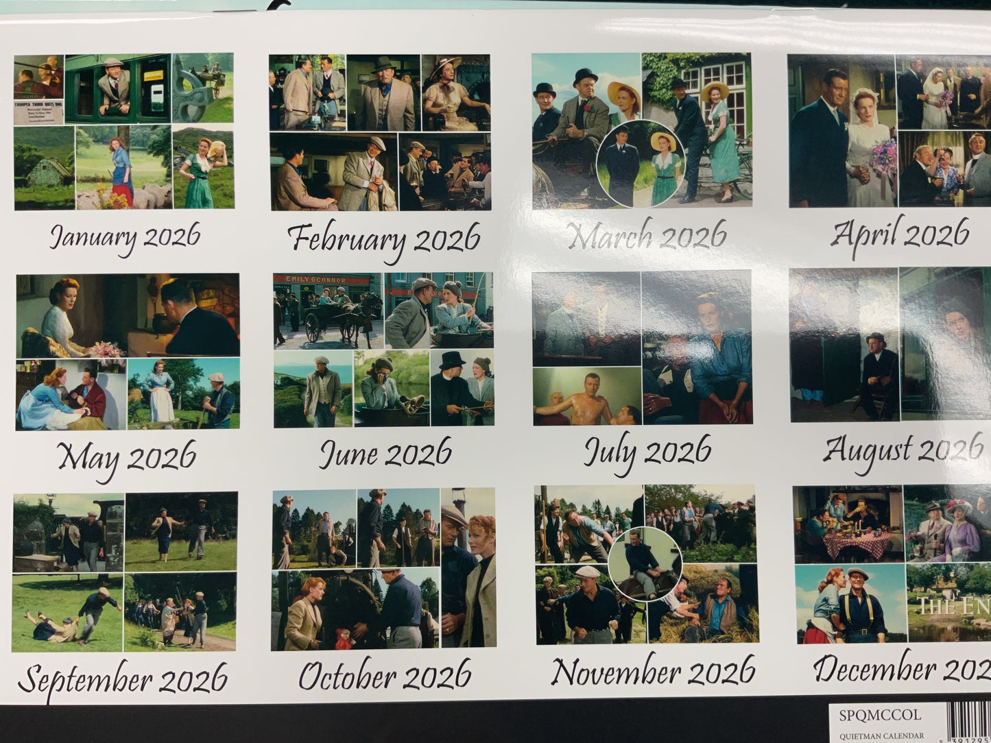 The quiet man 2026 calendar