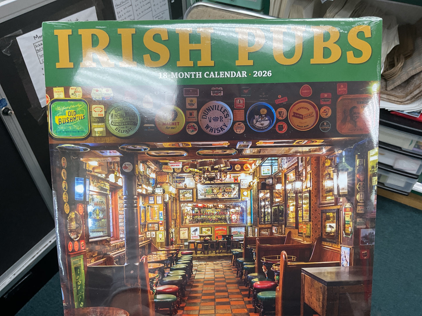 Irish Pubs 18. Month Calendar 2026