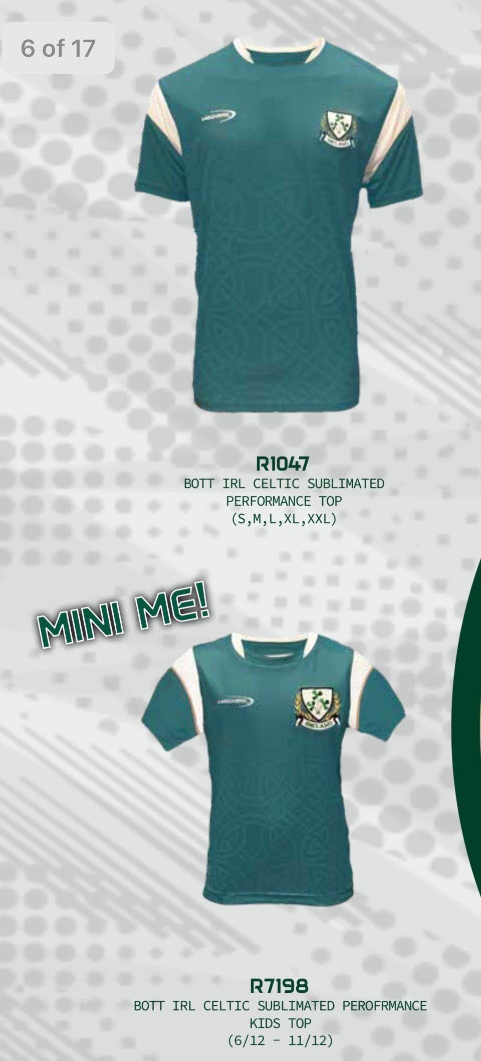Celtic Performance Shirt R1047