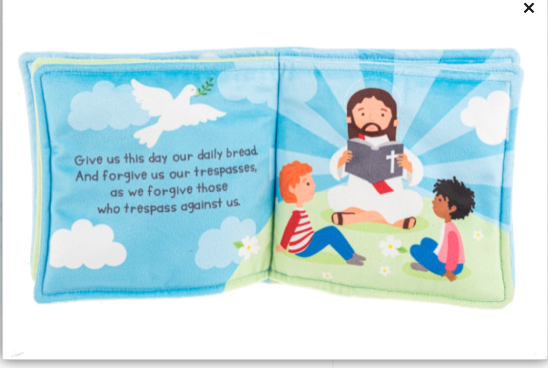 6” Lords Prayer soft book