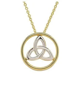 14k Gold Vermeil Trinity GV86