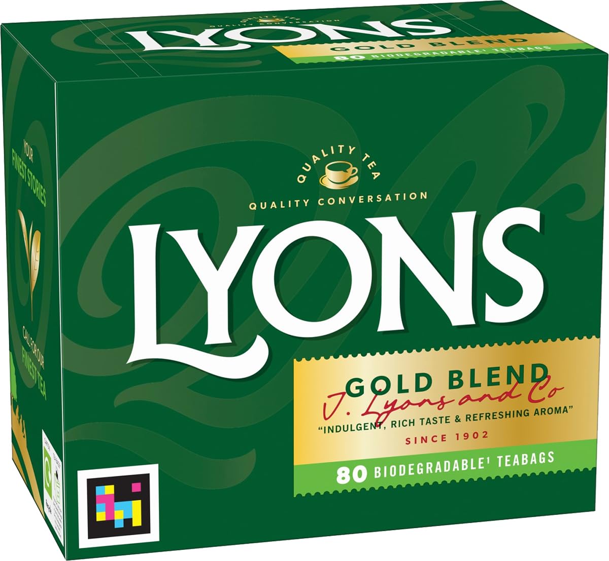 Lyons Gold blend 80s count