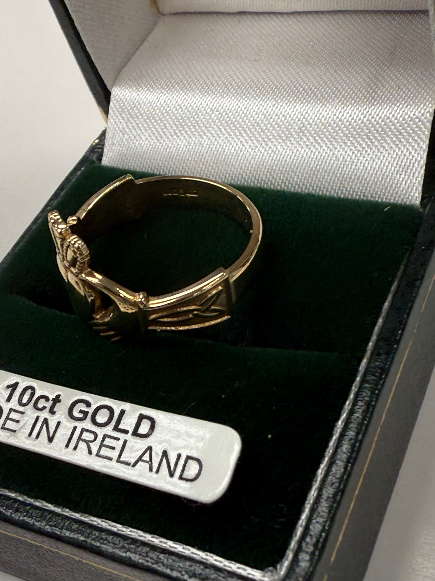 Fado claddagh with trinity side R116 10k