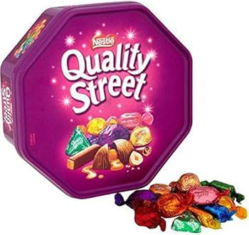 Quality Street sharing tub