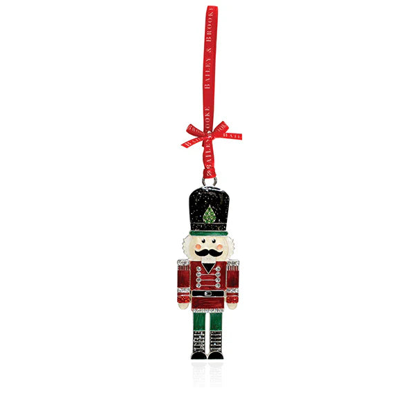 NUTCRACKER SOLDIER SPARKLE DECORATION