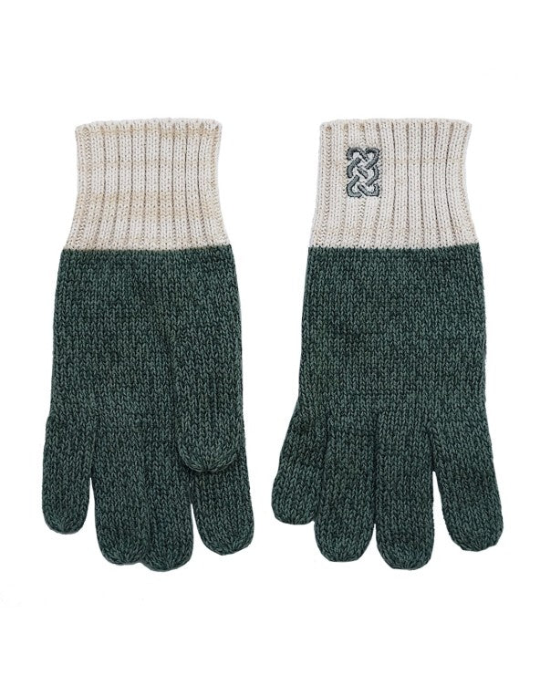 Patrick Francis Green/Cream Hat / Gloves PF7438 PF7439