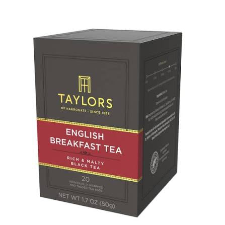 Taylor’s English Breakfast Tea bags 20 count