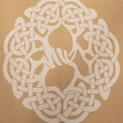 Celtic Super Soft Jacquard Scarf - Tree Of Life