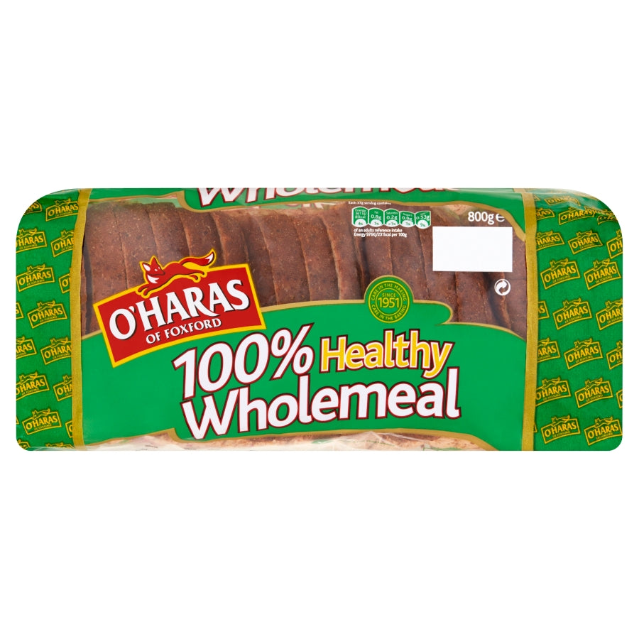 OHara 100% Wholemeal sliced