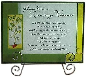 Recipe for an amazing woman Green 49449