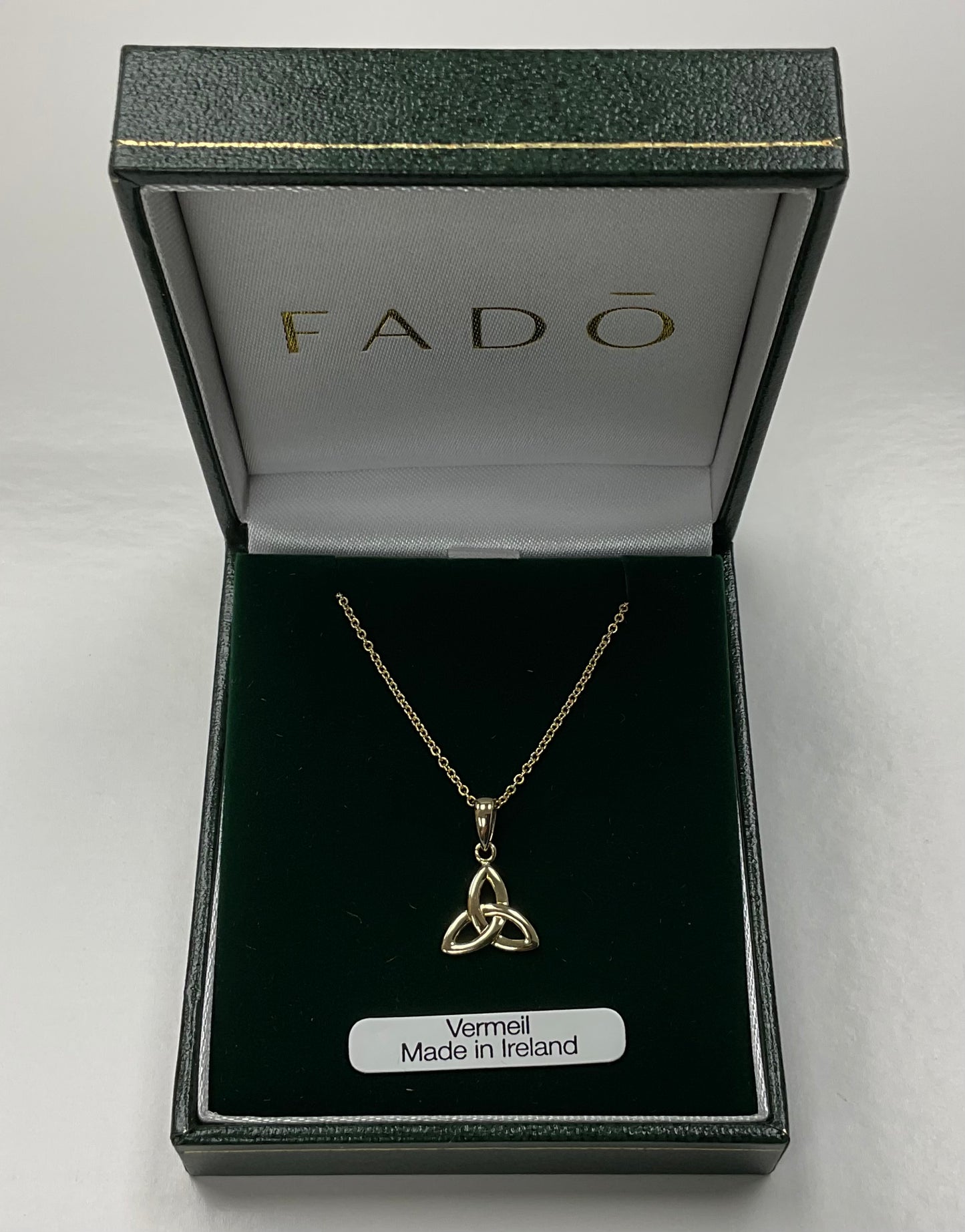 Gold Vermeil Trinity Pendant P114
