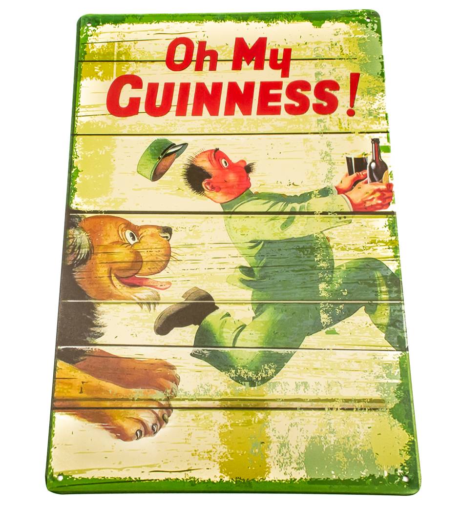 Guinness Nostalgic Wood sign