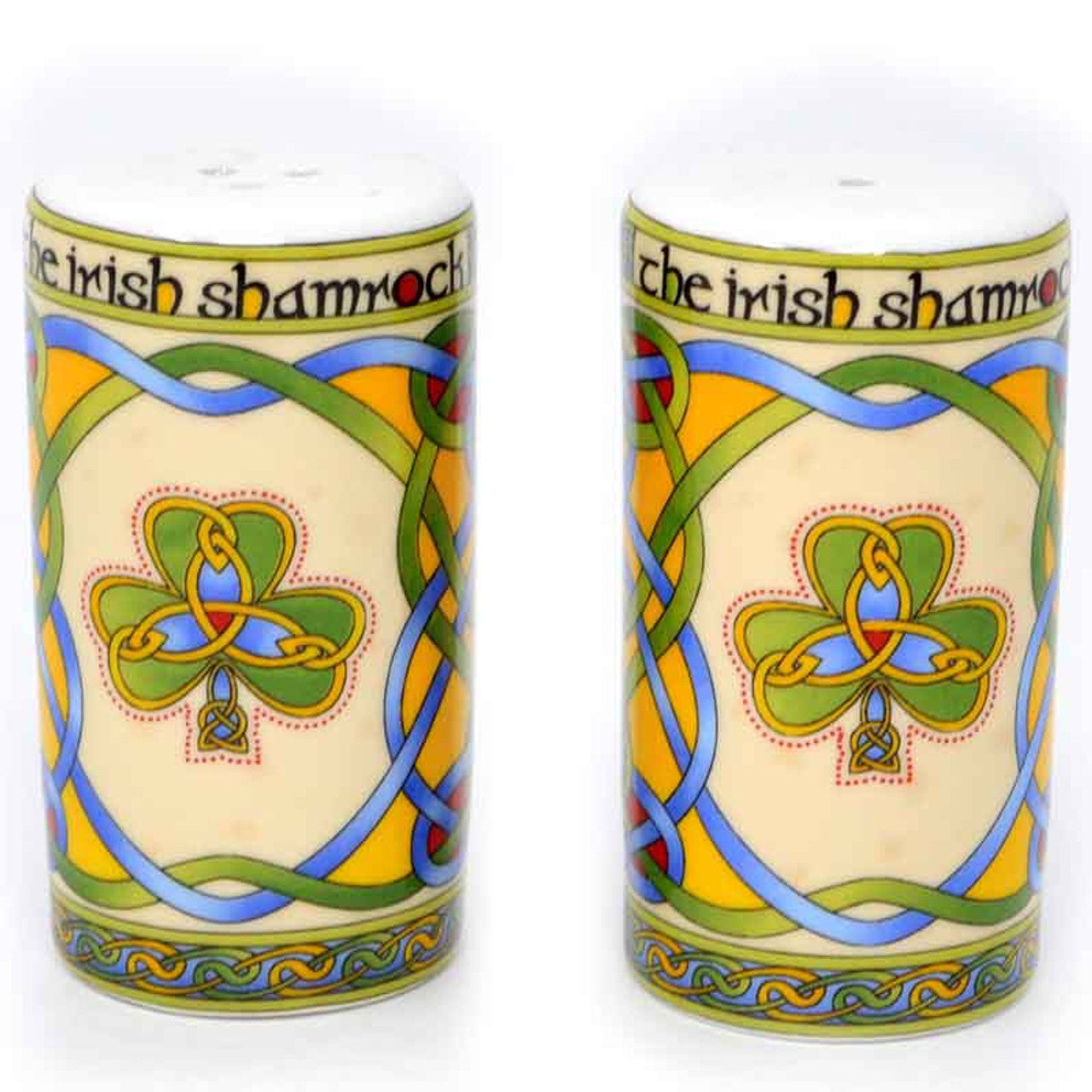 Celtic Weave Salt and Pepper