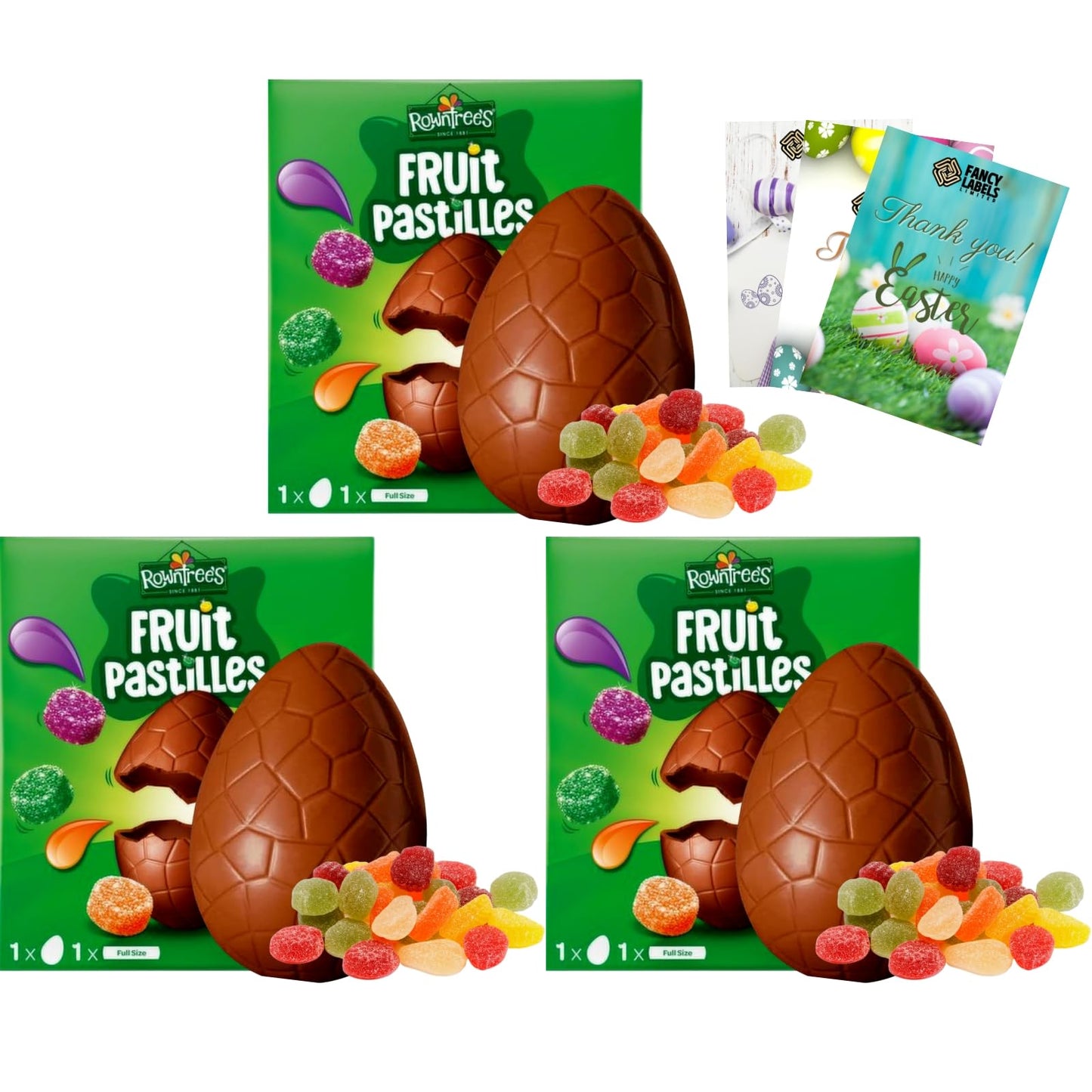 Fruit Pastilles Large Egg 198g