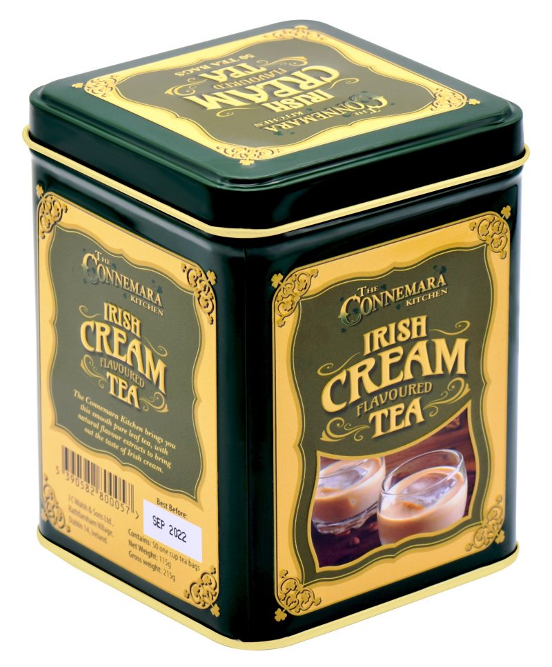 TIN OF IRISH CREAM TEA 50 BAGS