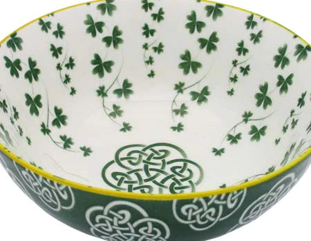Trellis Shamrock Bowl 14cm