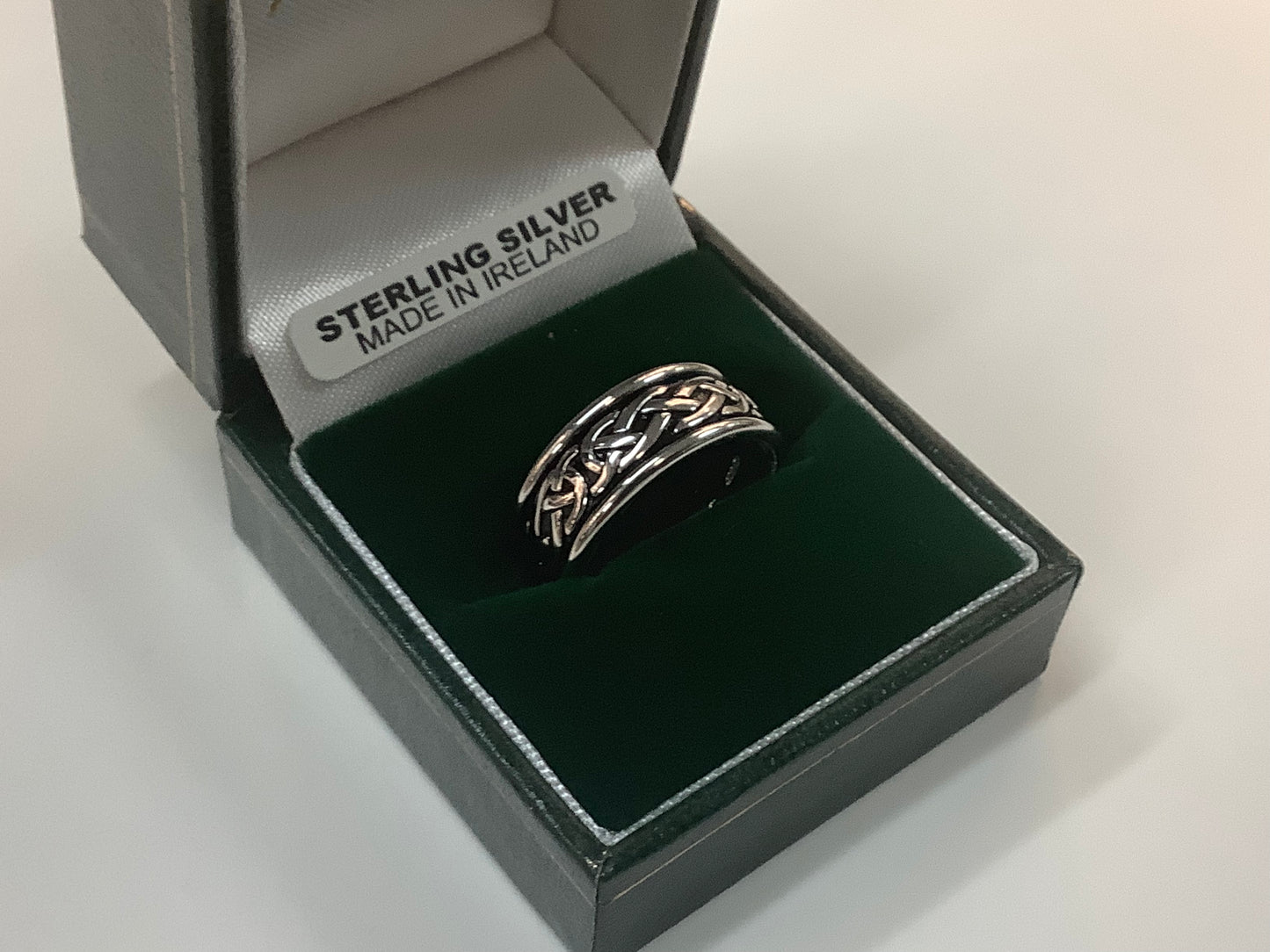 STERLING SILVER SHEELIN ENAMEL RING R5017