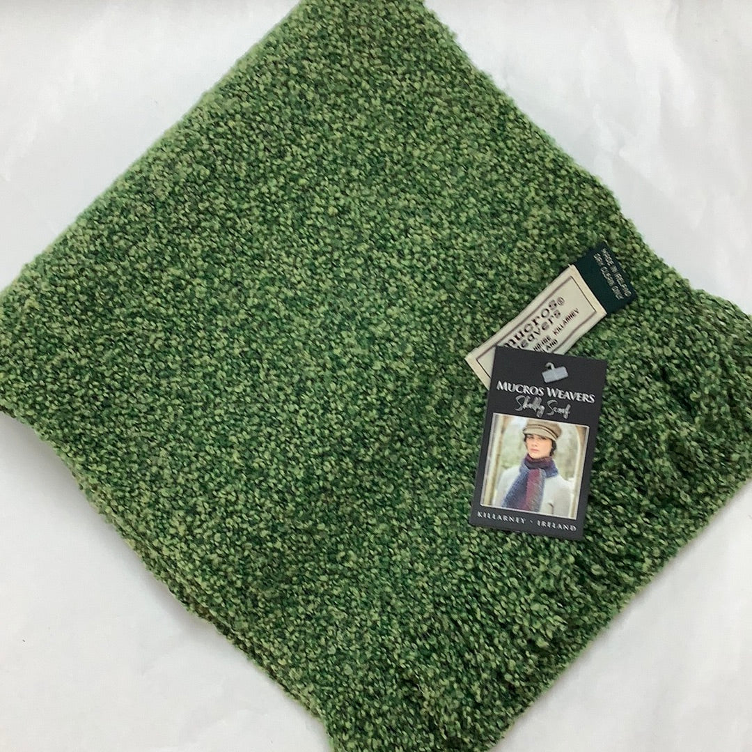 Mucros Weavers Skellig Scarf Green