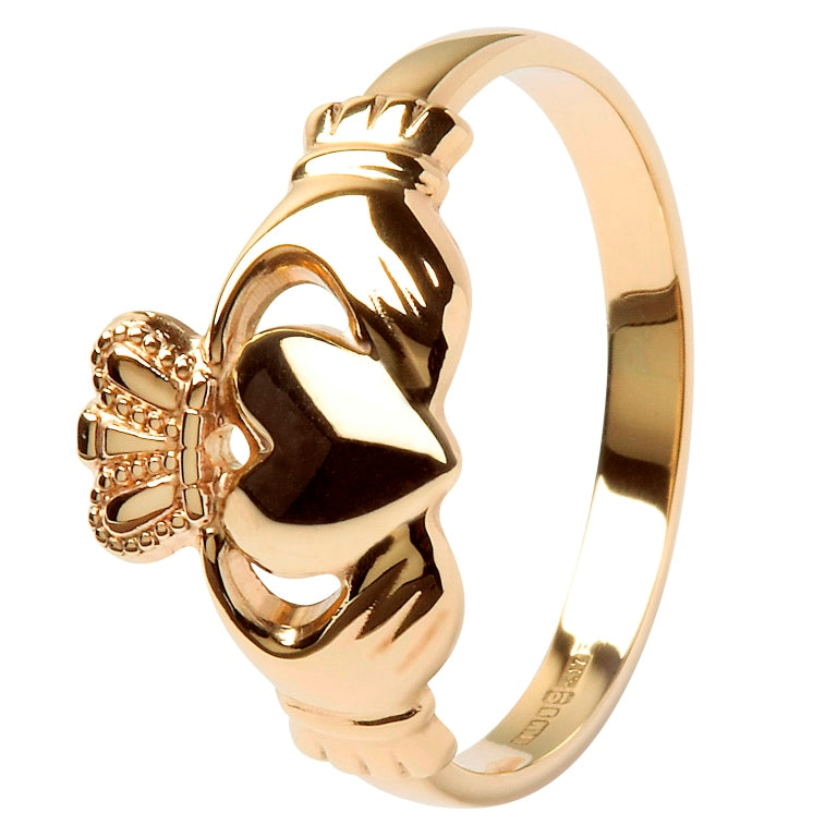 10K Shanore Ladies Yellow Gold claddagh 10L1