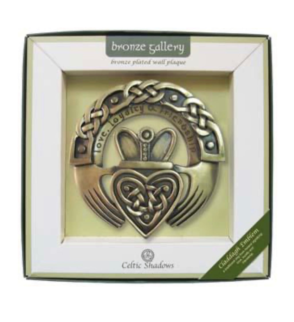 Claddagh Ring Emblem Bronze Gallery