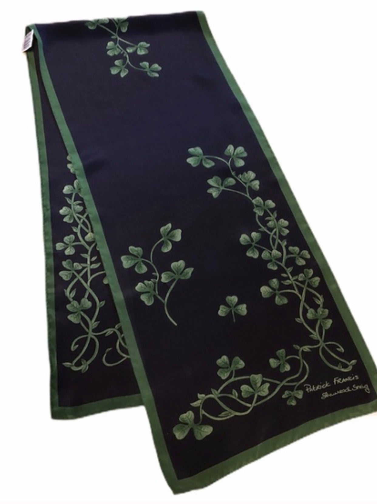 Patrick Francis shamrock scarf