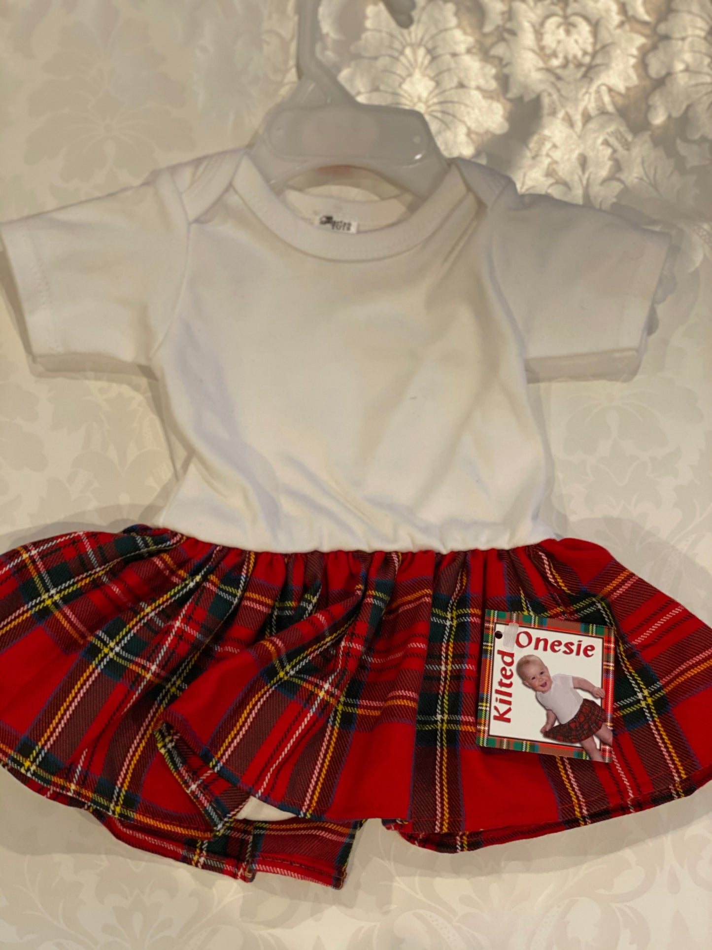 Kilted Onsie Red