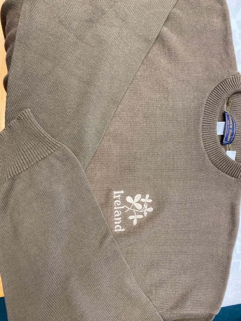 Brown Ireland Sweater