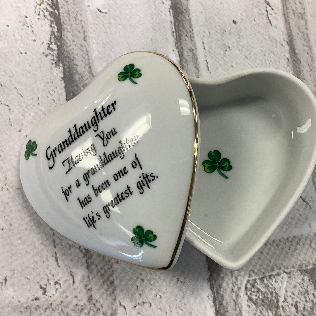 Granddaughter heart box