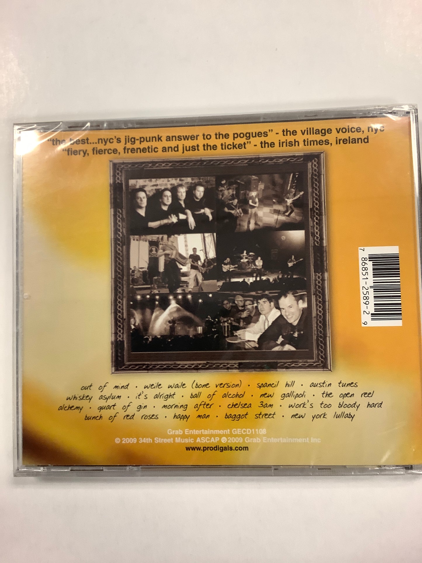 The prodigals whiskey asylum cd