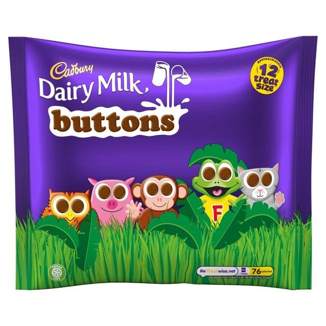 Cadbury Buttons 5 pack treat size bags