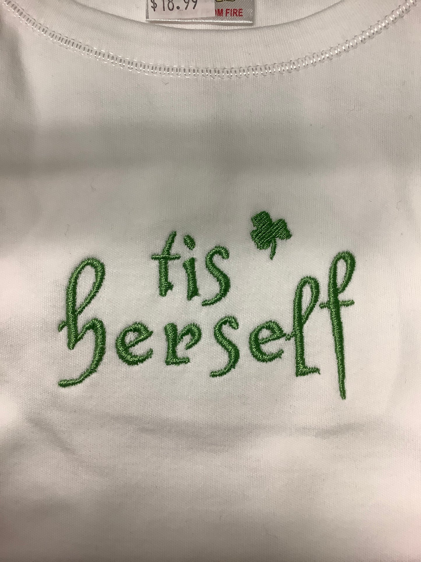 ‘Tis herself onsie