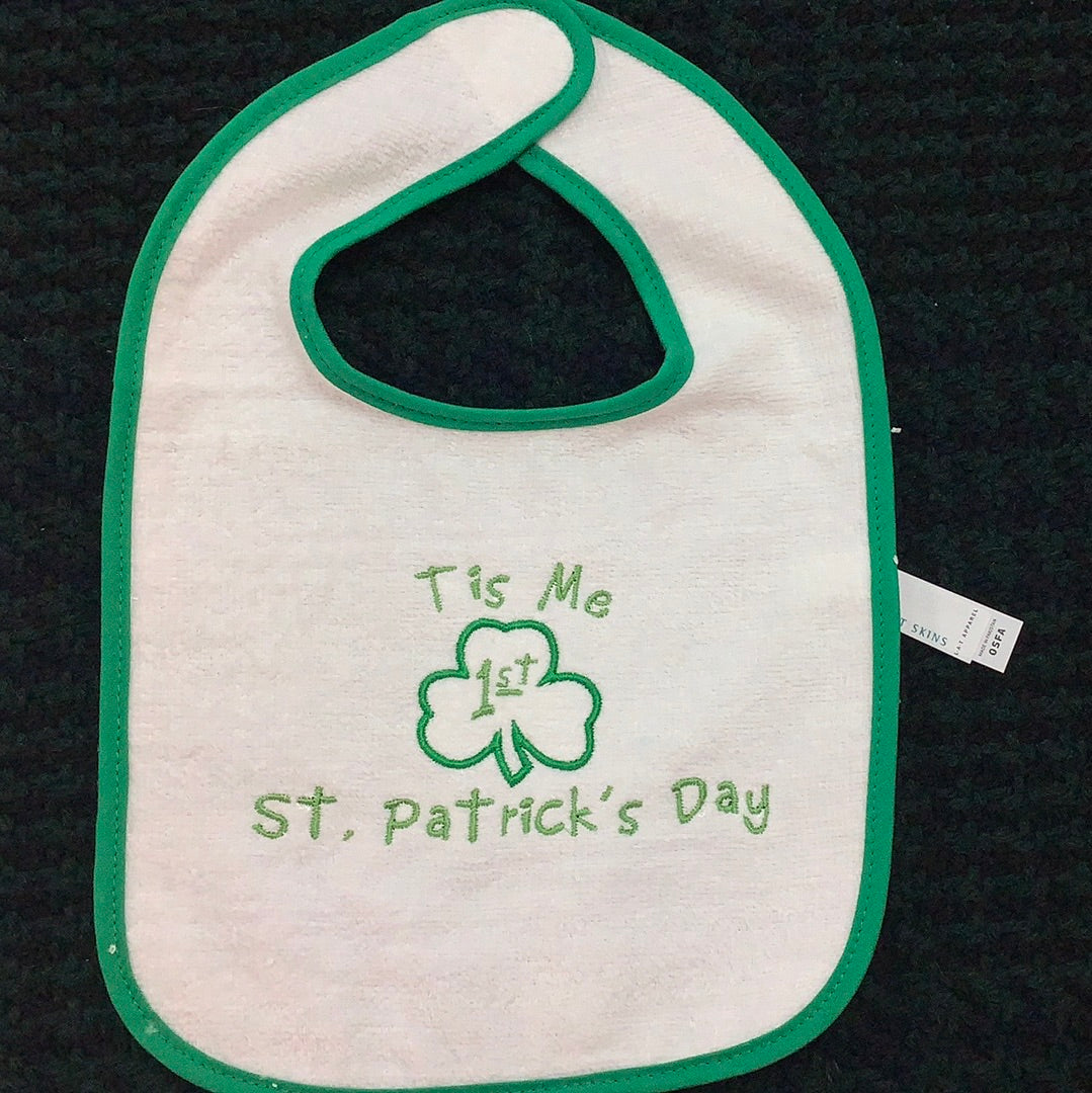 Tis me 1st St. Patrick’s Day bib