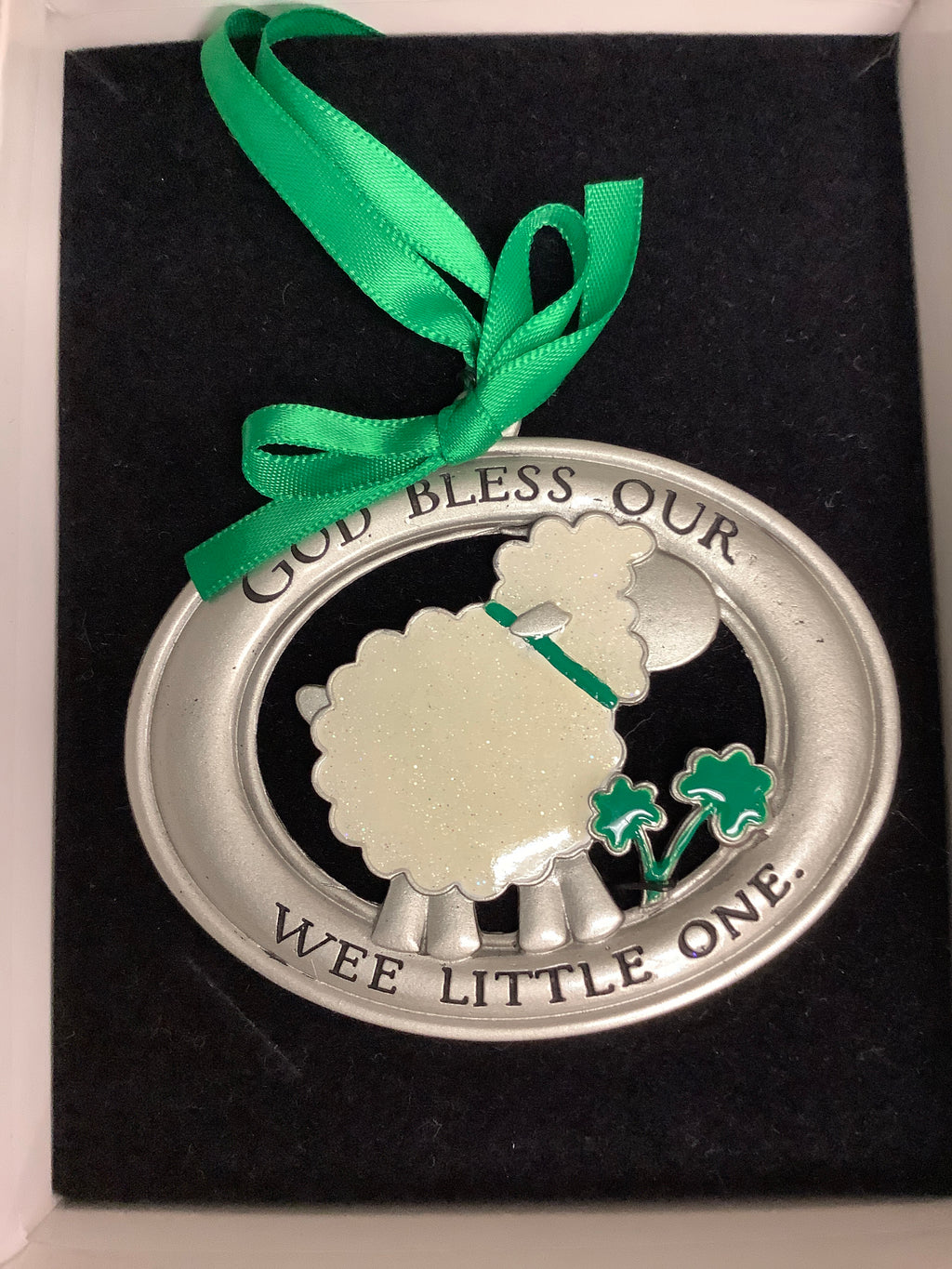 God Bless Our Wee Little One Crib Medal