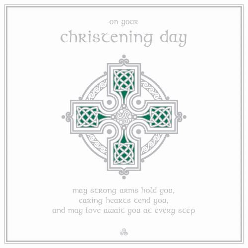 On your christening day greeting card