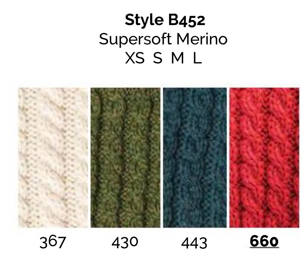 Child’s Meadow Green crew neck B453 430