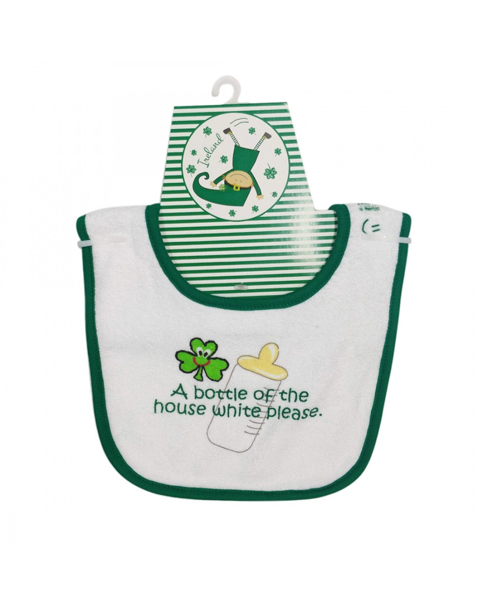 Bottle of the house white bib T7196