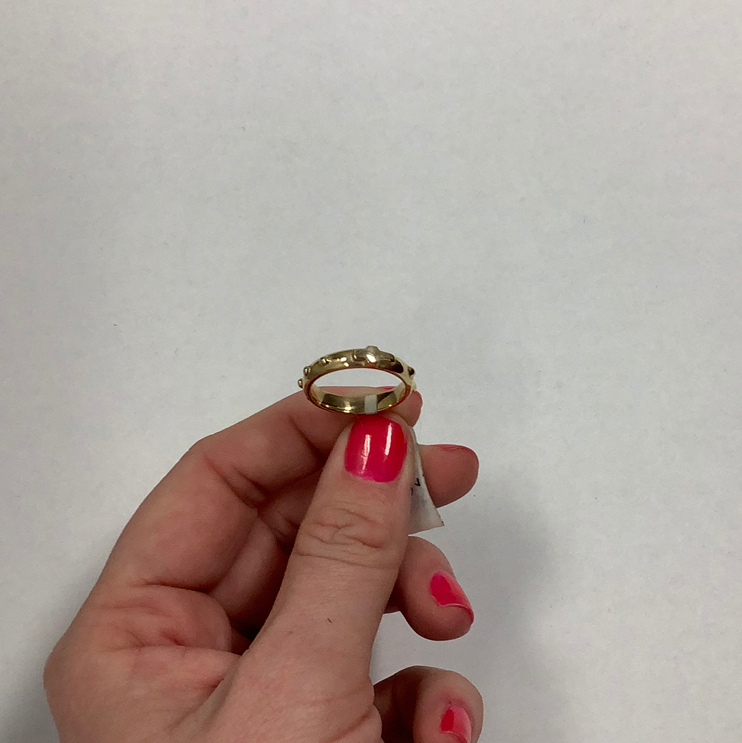 Rosary ring 10k #288