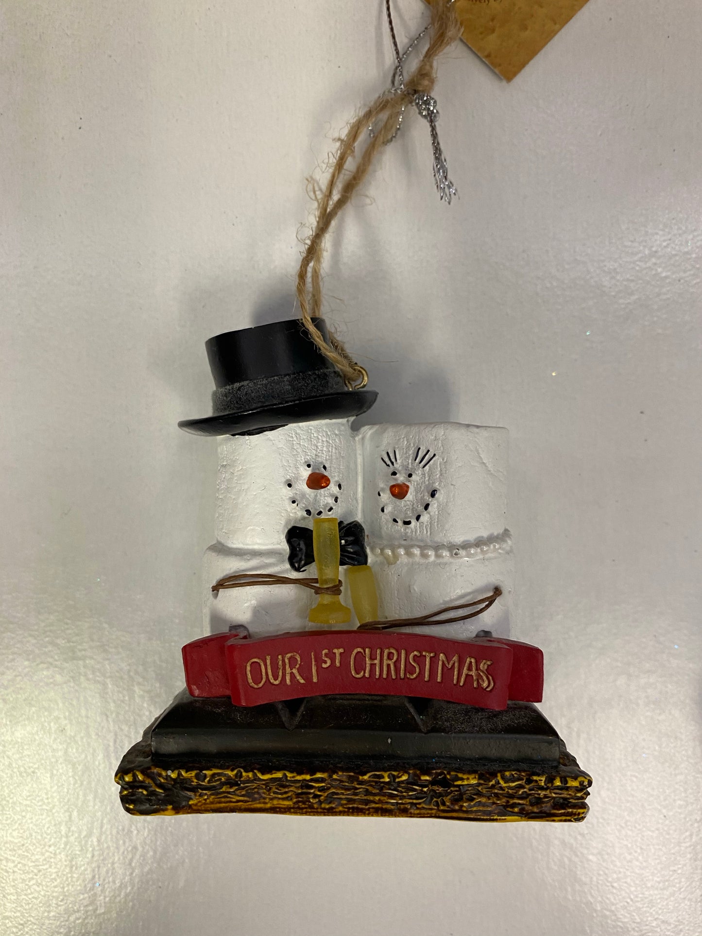 Our 1st Christmas smore ornament