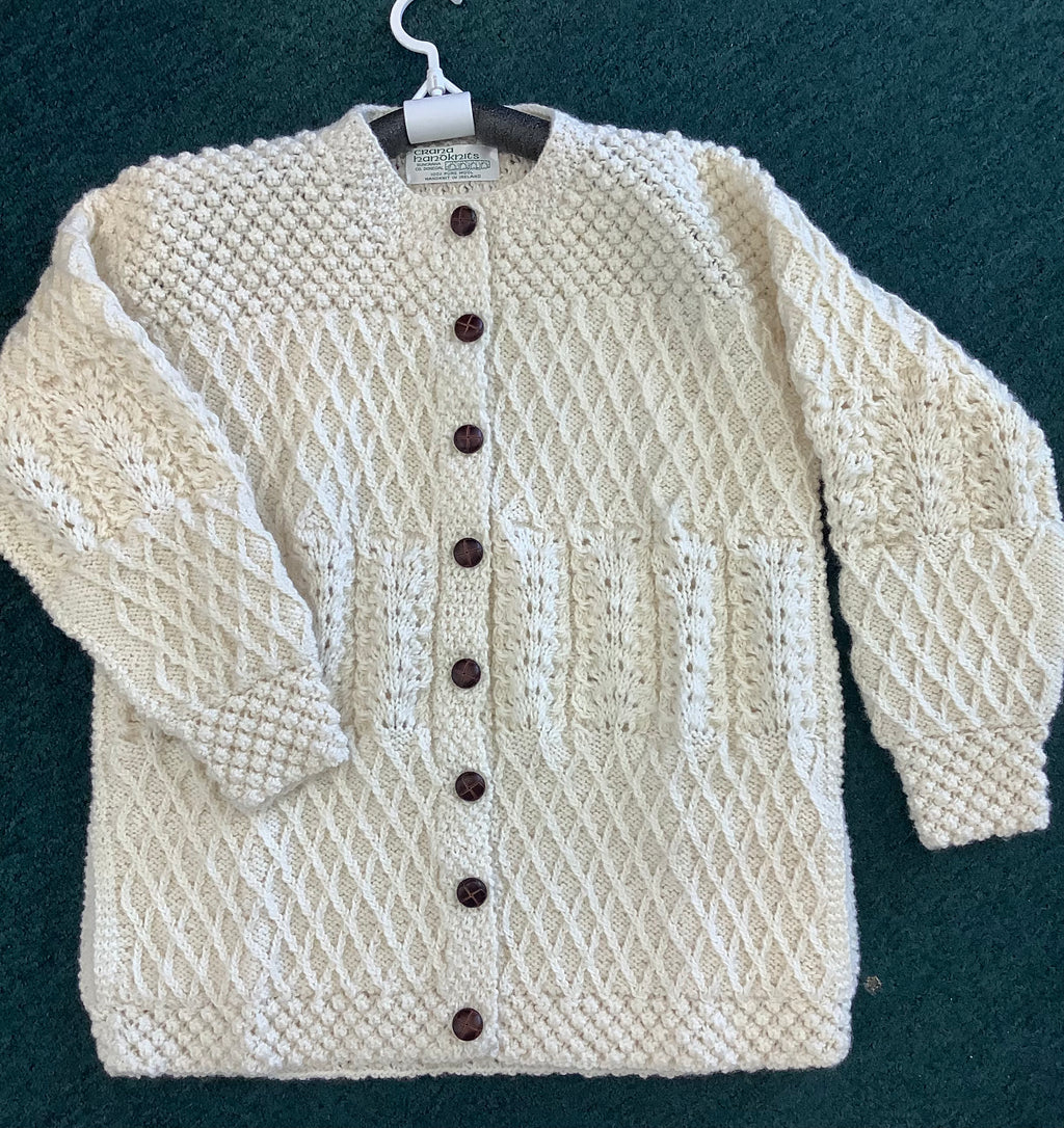 Hand knit Ladies Size Large #S34