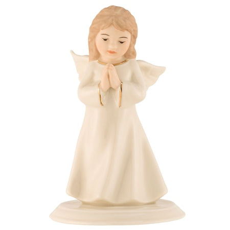 Belleek living mini angel of prayer 7265