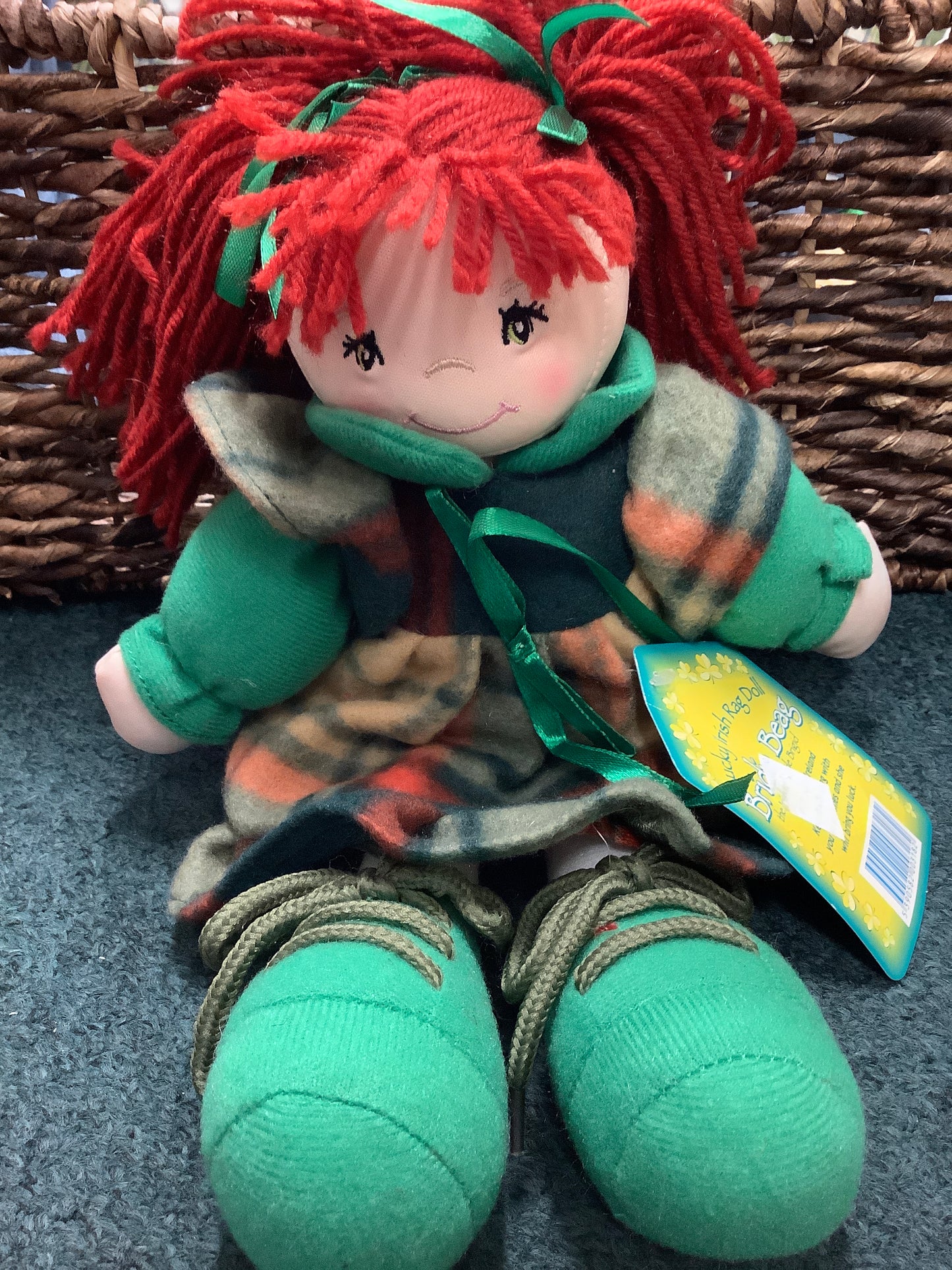 Lucky Irish rag doll Bridie