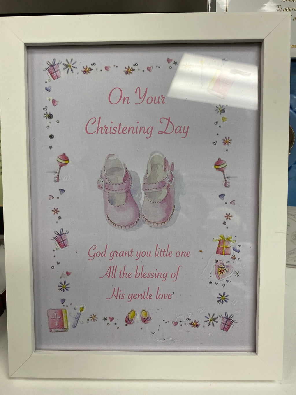 On Your Christening Day Frame 5x7