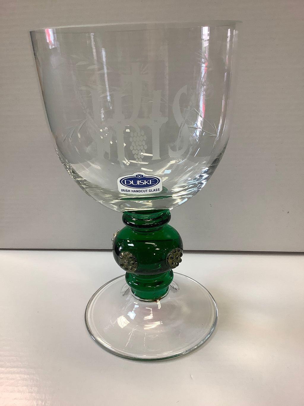 Irish handout glass chalice