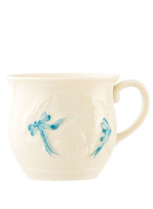 Bunny Baby Cup with Blue Ribbon