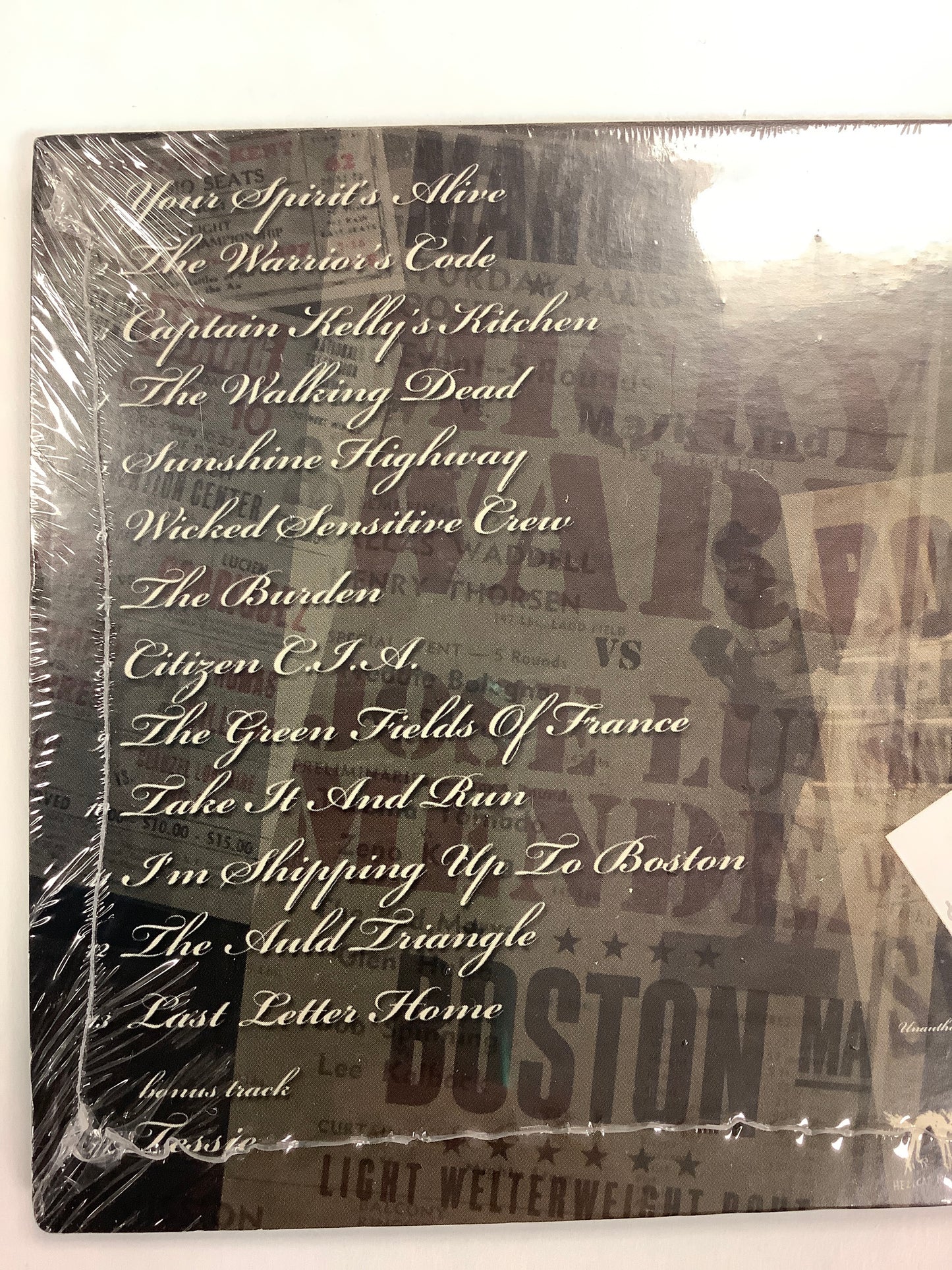 Drop kick Murphy’s the warrior code